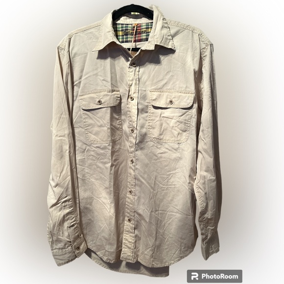 Tailor Vintage Long Sleeve Button Down Shirt - Picture 2 of 8